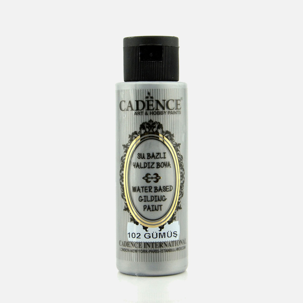 Cadence Su Bazlı Yaldız Gümüş 70 ml_0