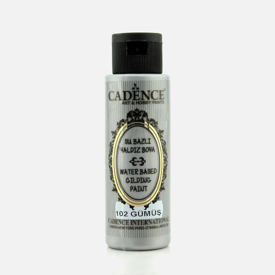 Cadence Su Bazlı Yaldız Gümüş 70 ml 