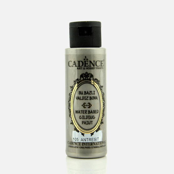 Cadence Su Bazlı Yaldız Antrasit 70 ml 