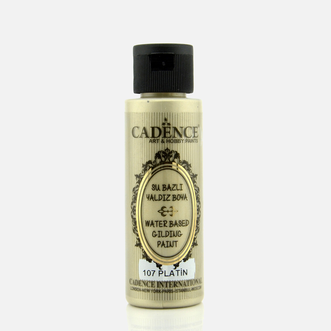    Cadence Su Bazlı Yaldız Platin 70 ml  