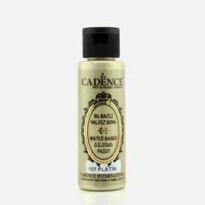 Cadence Su Bazlı Yaldız Platin 70 ml_0