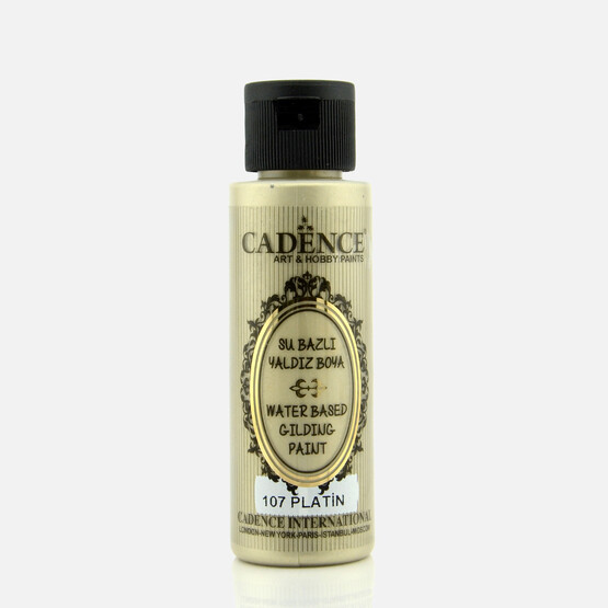 Cadence Su Bazlı Yaldız Platin 70 ml 