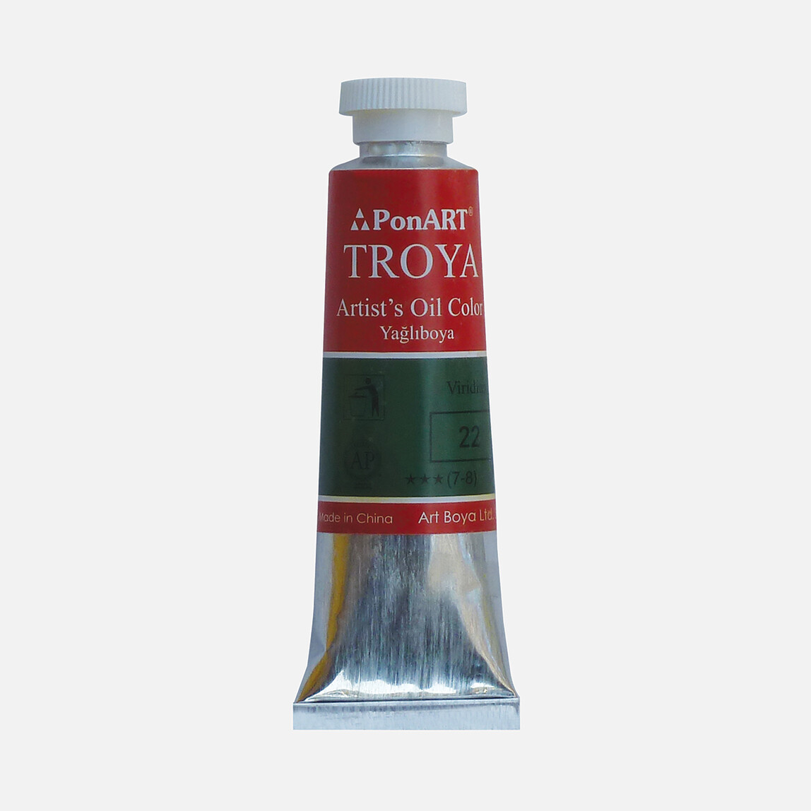    PonArt  Troya Yağlı Boya Tüp 22 Viridian 37 ml  