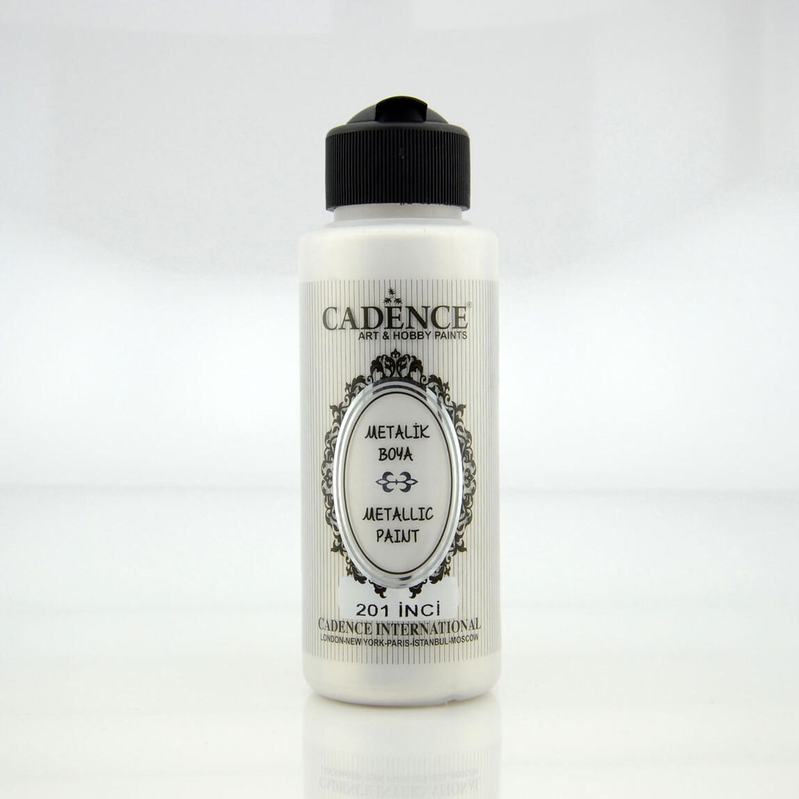    Cadence Metalik Boya İnci 120 ml  
