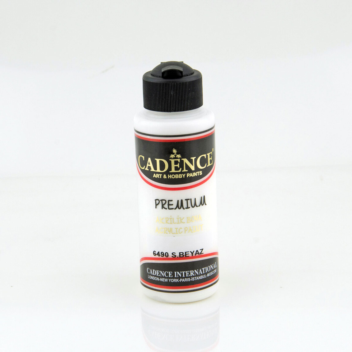    Cadence Akrilik Boya 6490 W.White 120 ml  