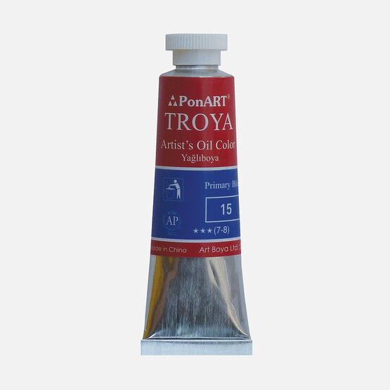 PonArt  Troya Yağlı Boya Tüp 15 Primer Mavi 37 ml 