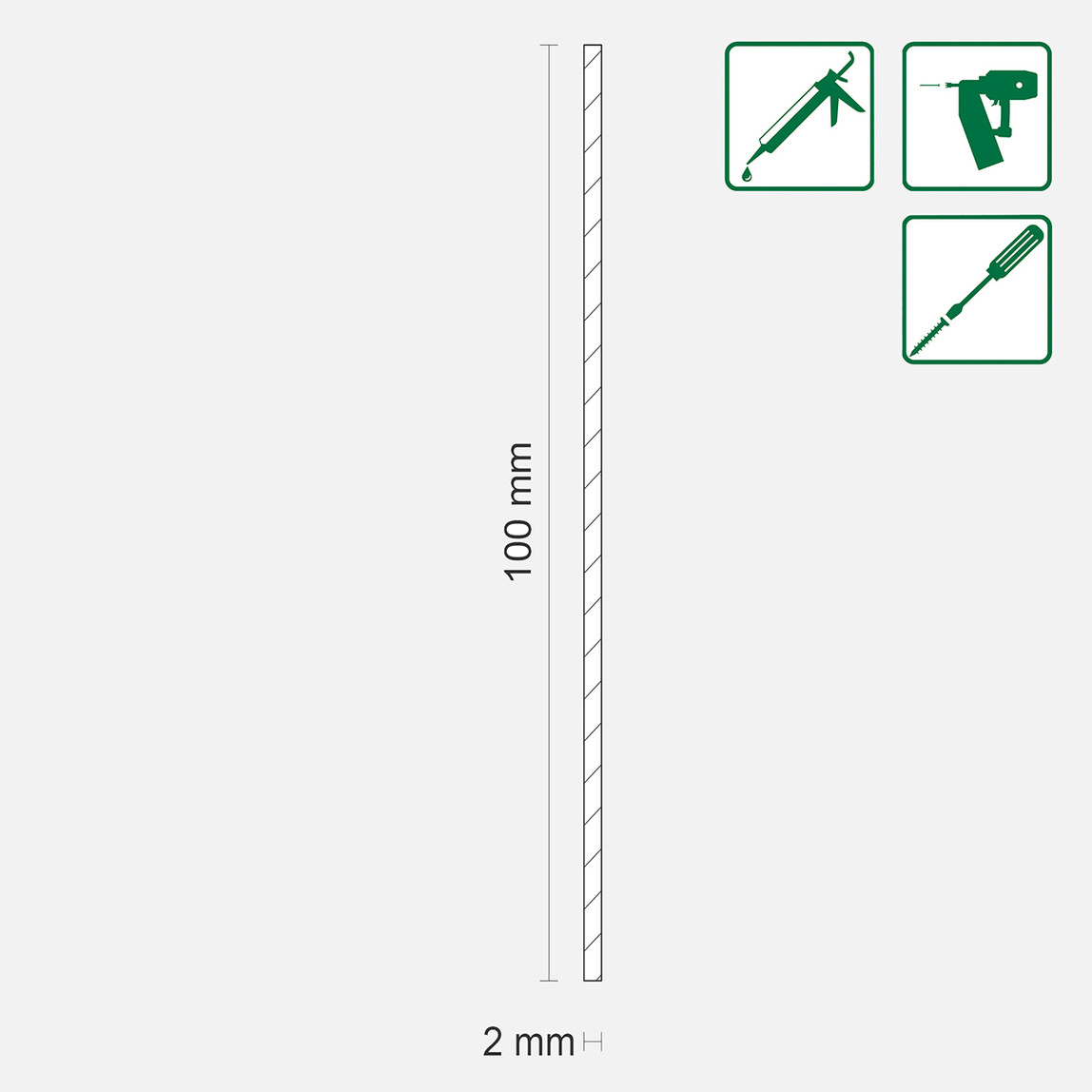    Neuhofer Balsa Ahşap Çıta 01x100 mm 100 cm 