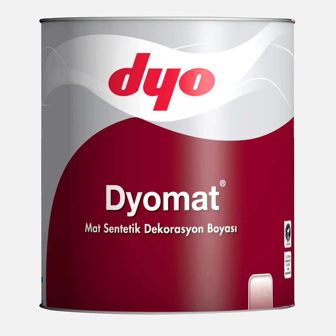 Dyo 2,5 lt Dyomat Beyaz Dekorasyon Boyası_0