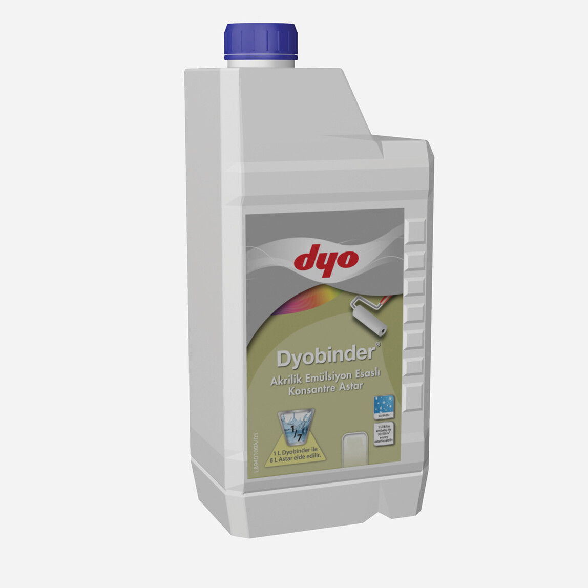    Dyo 1 lt Dyobinder Akrilik Emülsiyon Esaslı Konsantre Astar 