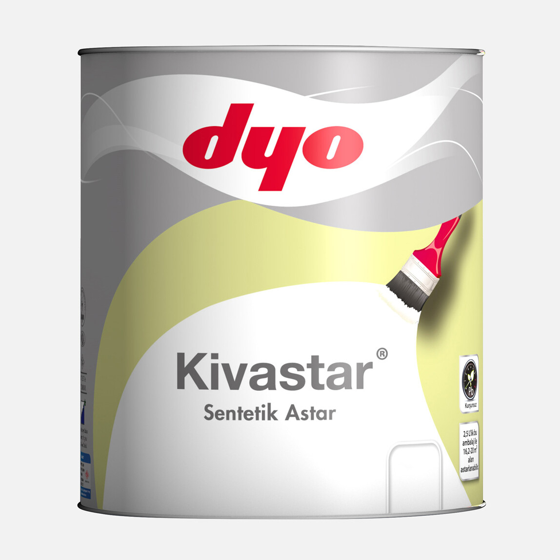 Dyo Sentetik Astar Boyası  0,75Lt_0