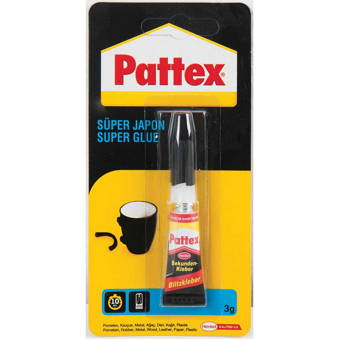    Pattex Süper Japon Yapıştırıcı 3 Gr
  