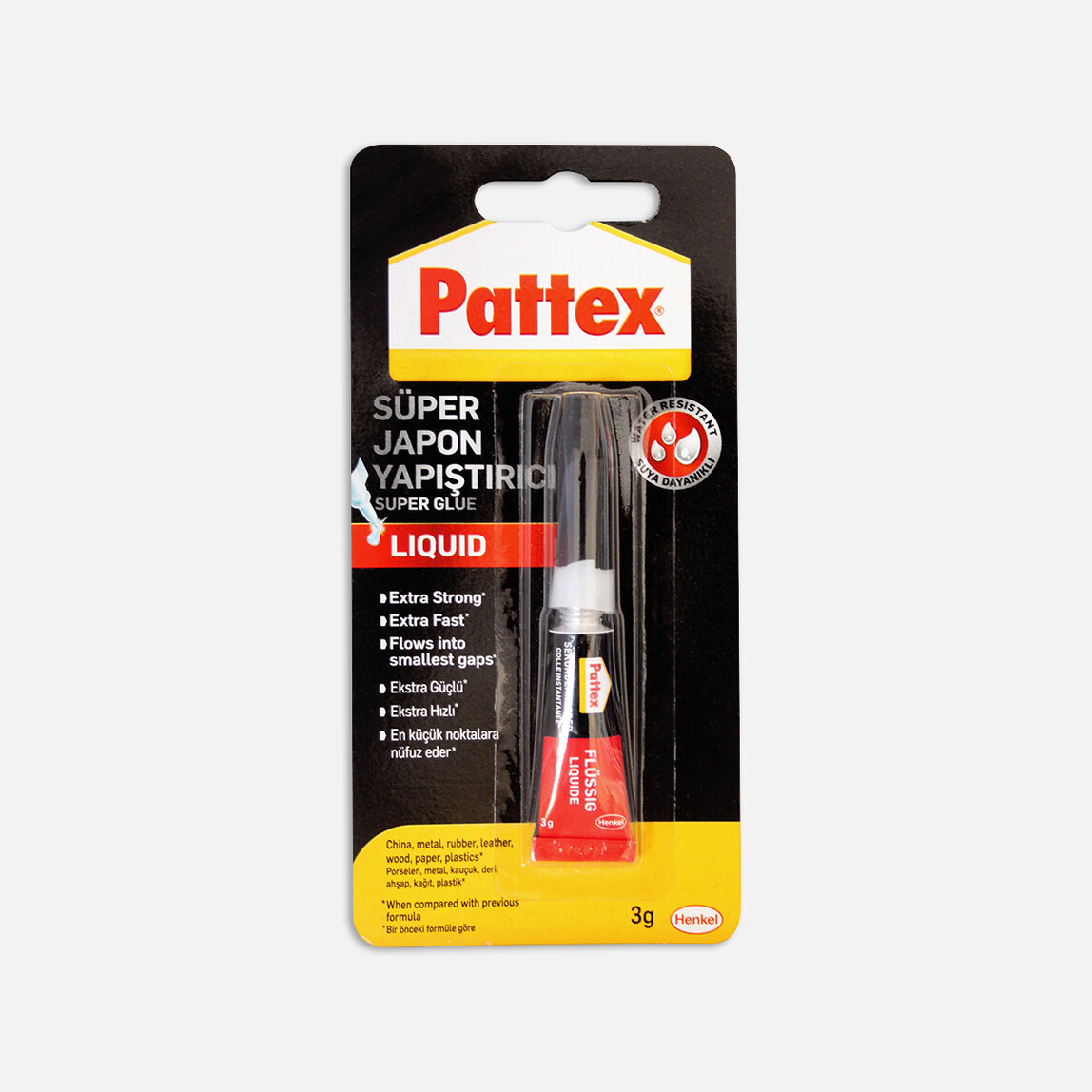    Pattex Süper Japon Yapıştırıcı 3 Gr
  