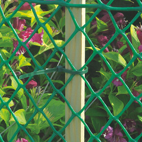 Floranet Yeşil 40cm Filtreli Yüksek Dayanıklı Plastik Çevirme Çiti_2