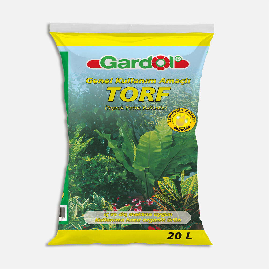 Gardol Humus Katkılı Genel Kullanım Torfu 20 lt_0