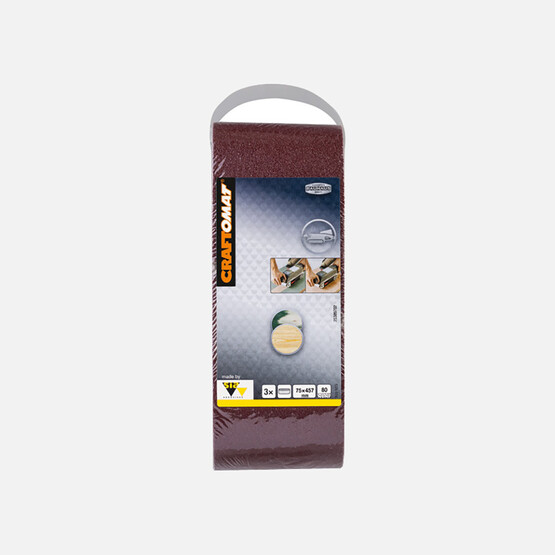 Craftomat Tank Zımpara 75X457 K80 BFWP 