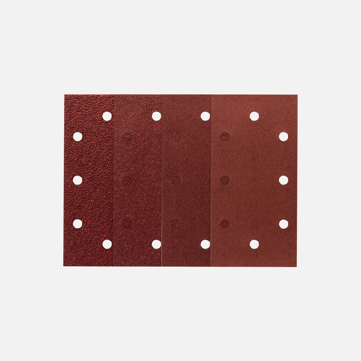    Craftomat Titreşimli Zımpara 93X186 mm Set (Cırtlı+Delikli)  