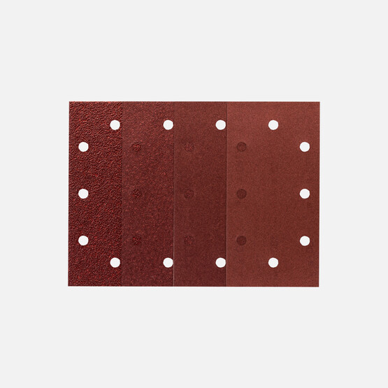 Craftomat Titreşimli Zımpara 93X186 mm Set (Cırtlı+Delikli) 