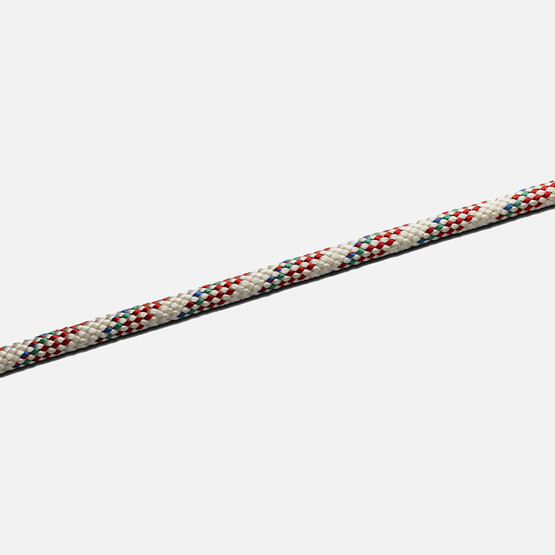 Seilflecht Atlantik Compakt Halat 10 mm Beyaz/Kırmızı