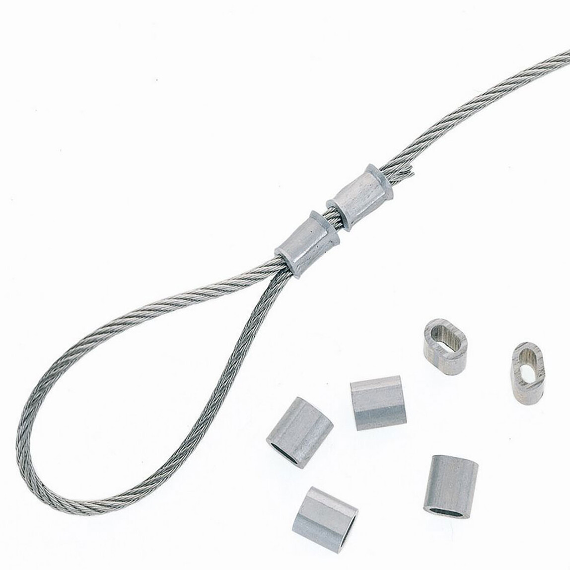    Stabilit Halat sıkma Kelepçesi 3 mm, 10 Adet  