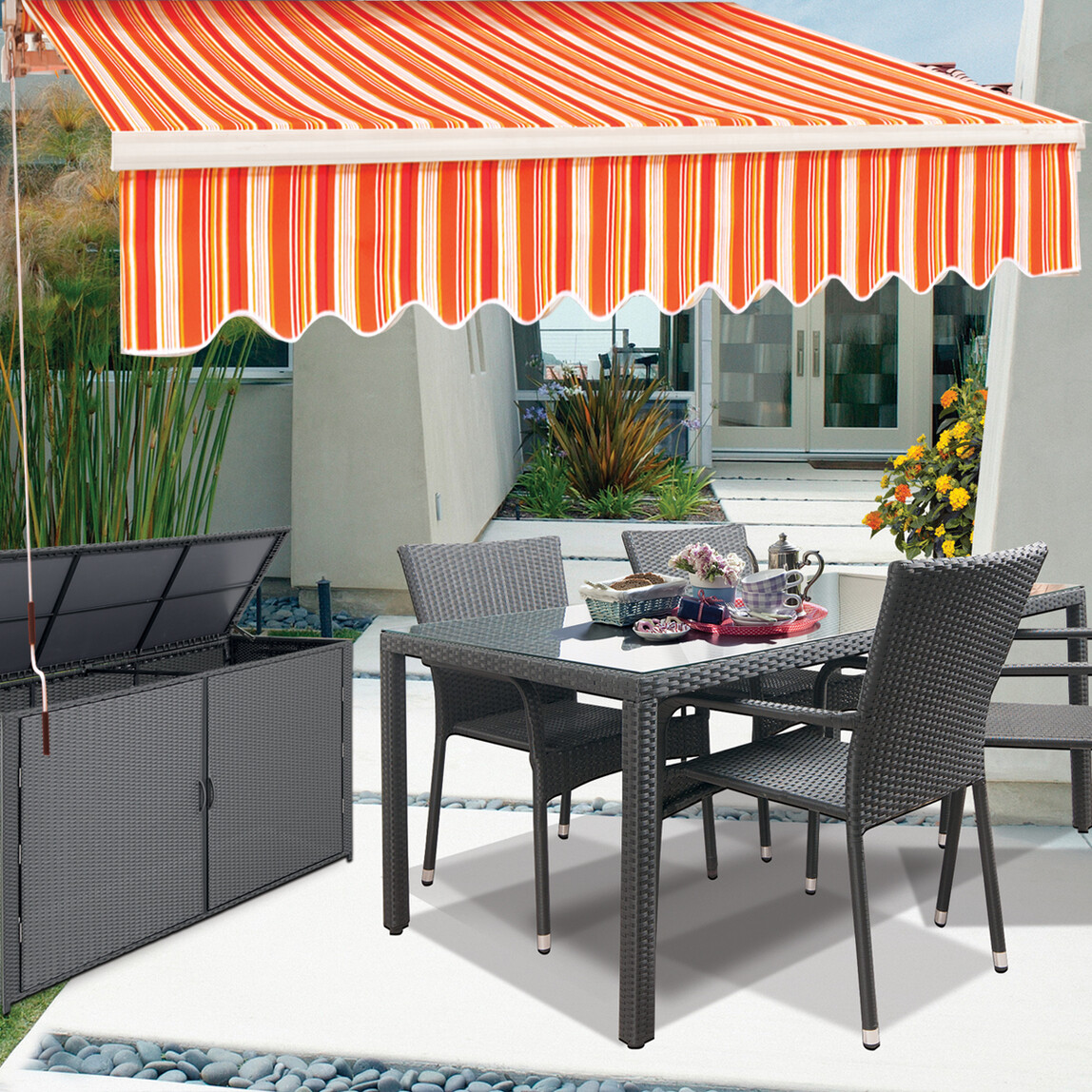    Sunfun Polyester Tente Multicolor 300x200 cm  