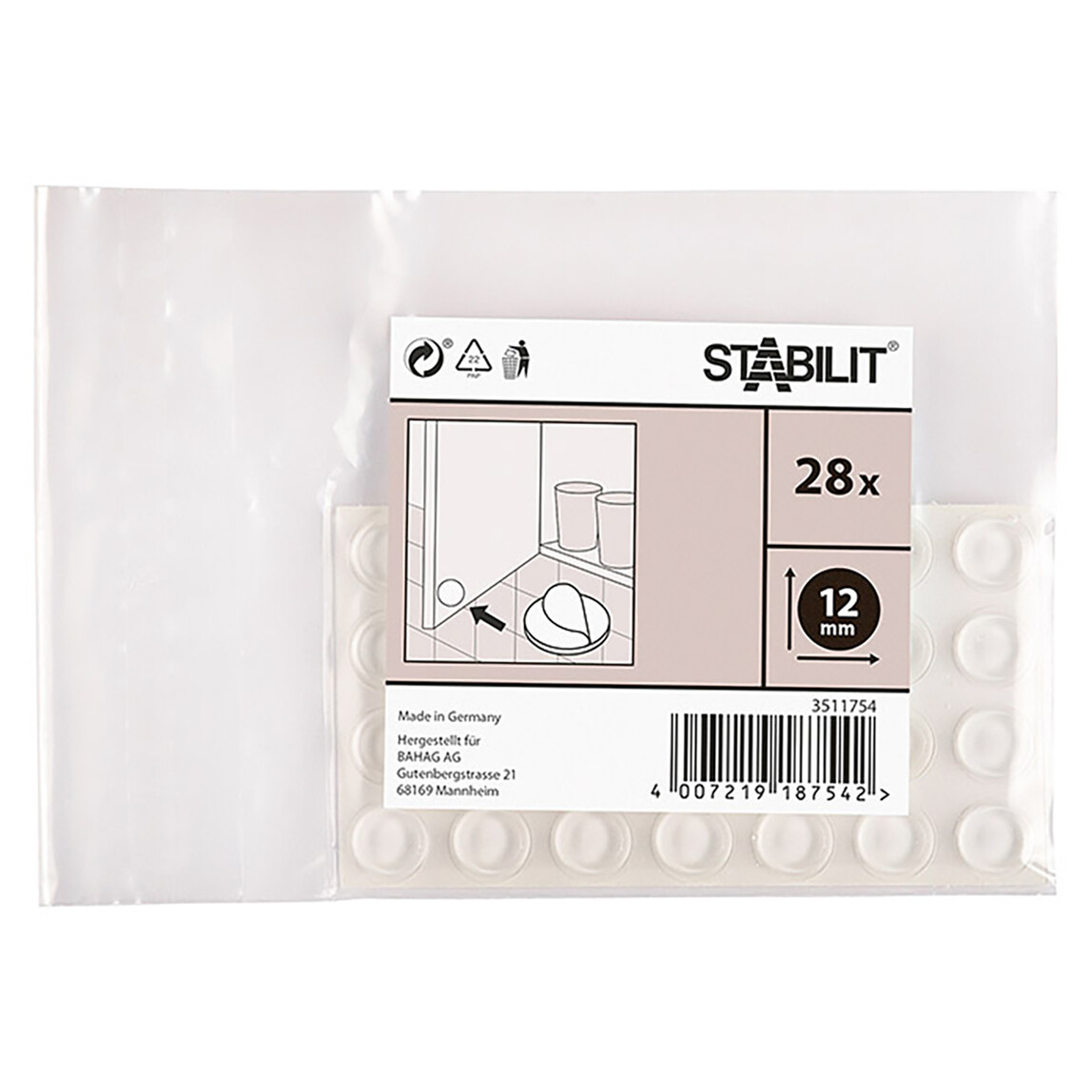    Stabilit Kapak Ses Stoperi 28'li Paket 