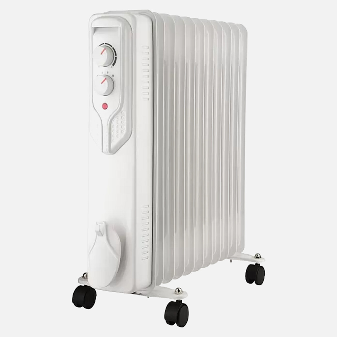    Voltomat Termostatlı 2500 W 11 Dilim Yağlı Radyatör Beyaz   