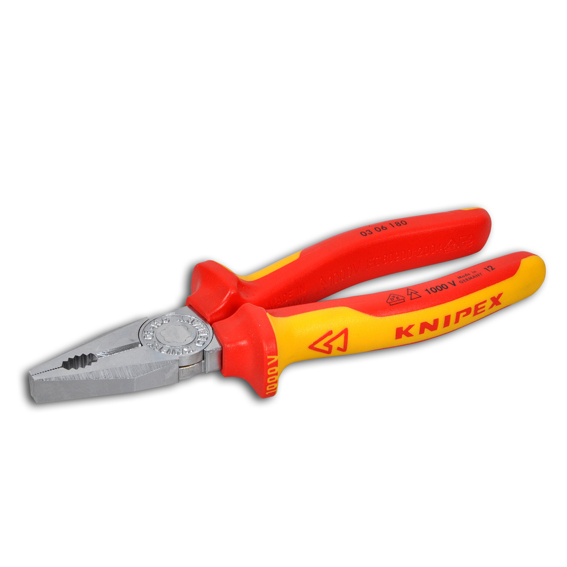 Knipex Krom kaplama VDE 180 mm Kombine Pense_0