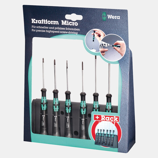 Wera Micro Tornavida Seti 6 Parça 20356    