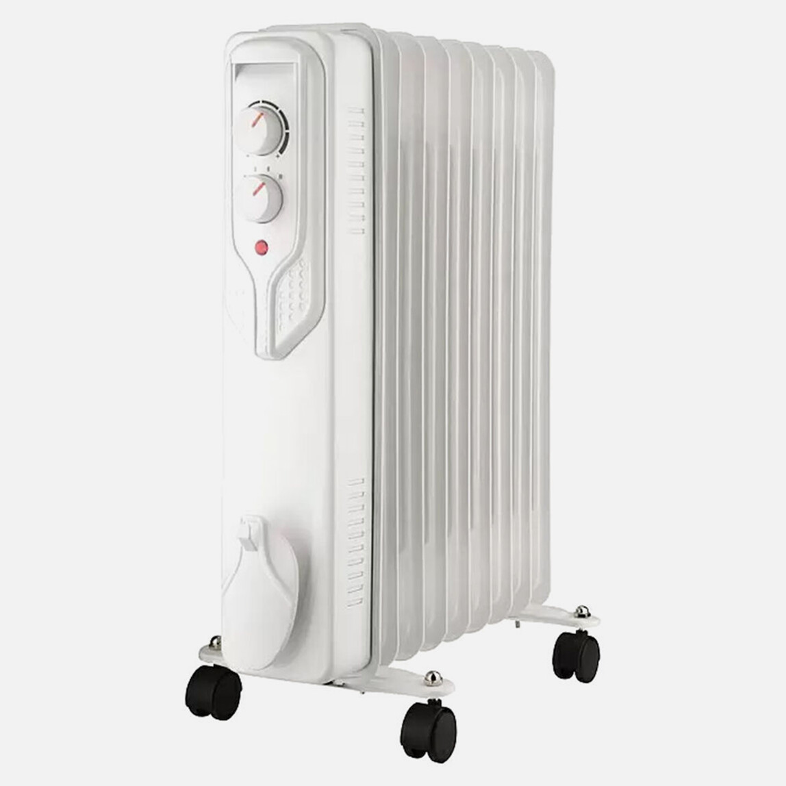    Voltomat Termostatlı 2000 W 9 Dilim Yağlı Radyatör Beyaz   