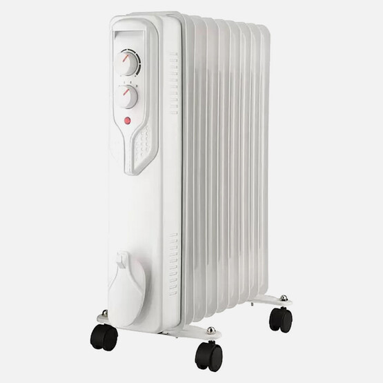 Voltomat Termostatlı 2000 W 9 Dilim Yağlı Radyatör Beyaz  