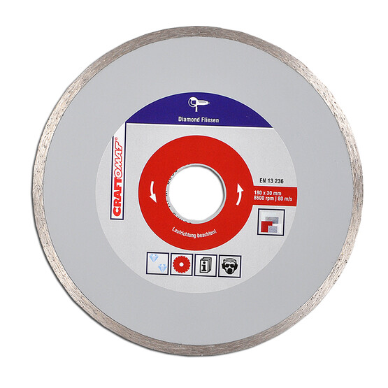 Craftomat Elmas Kesici Disk 180 Mm Seramik Kırmızı  