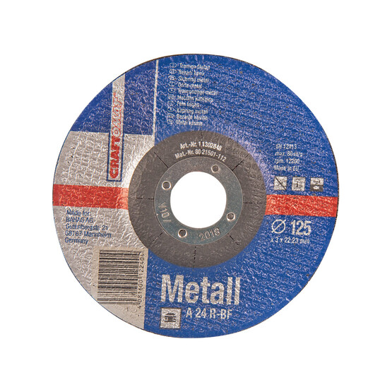 Craftomat 125 mm Metal Kesici Disk Mavi  