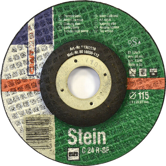 Craftomat 10' lu Kesici Disk 115 mm Taş Yeşil 