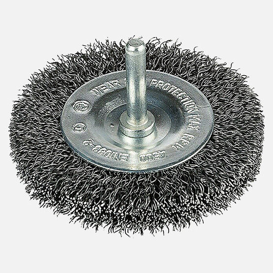 Craftomat Disk Tel Fırça Geniş 100 mm  
