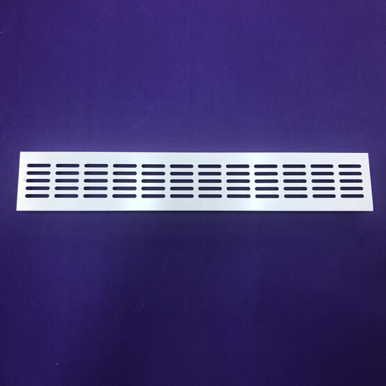 İlöz Metal Havalandırma Izgarası 480X80 mm Beyaz 
