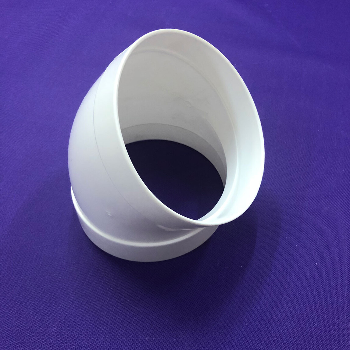    İlöz Yuvarlak Dirsek 45 mm Ø 125 mm  