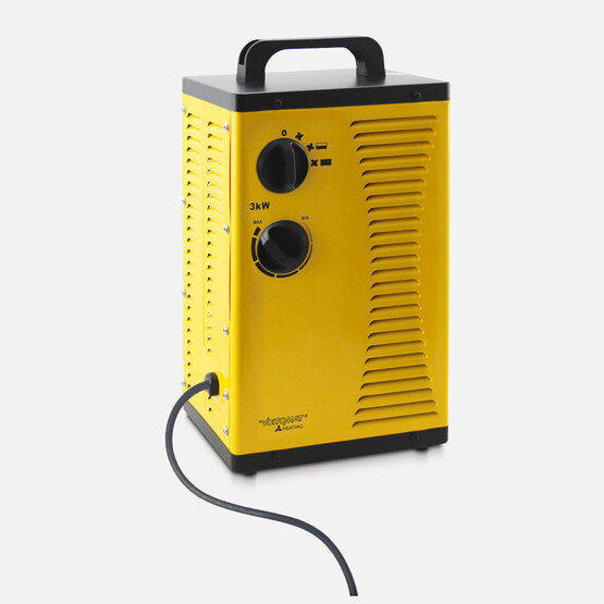 Voltomat 3000W Şantiye Isıtıcısı Sarı 