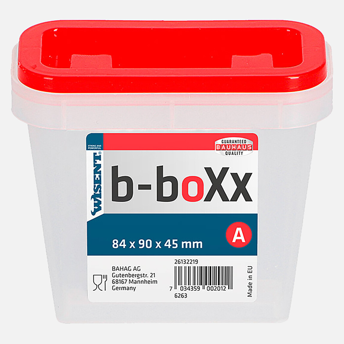    Wisent B-Boxx Saklama Kutusu Boy-A 4,5X9,0X8,4 Cm  