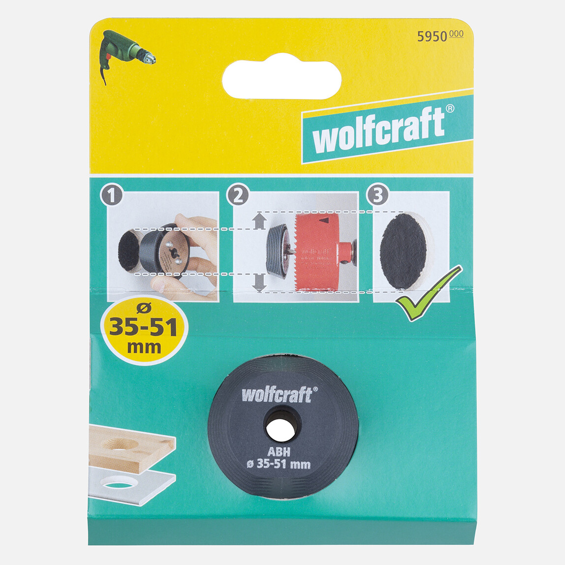   Wolfcraft Delik Genişletme Yardımcısı  