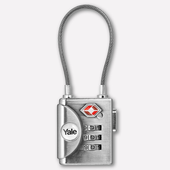 Yale TSA Onaylı Kablolu Şifreli Asma Kilit  