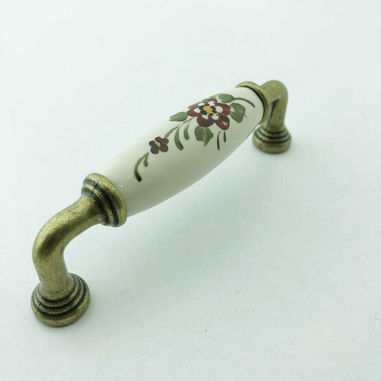 Es-Al Yıldız Yaban Gülü 96 mm Antık Kulp 
