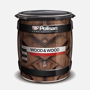 Dış Cephe Ahşap Vernik Meşe Y.Mat Solvent 0,75Lt Wood&Wood
