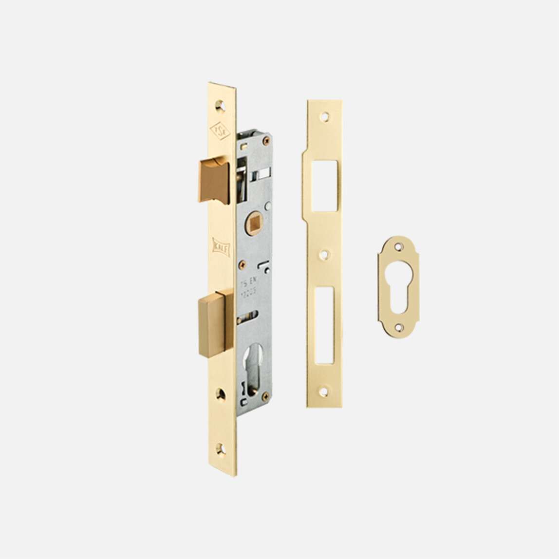    Kale Kilit Süper Silindir 20X62 mm Nikel Dar Tip Kilit  