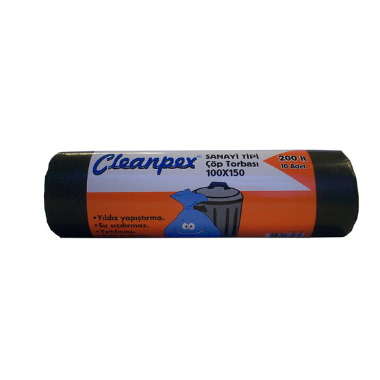 Cleanpex Sanayi Tipi Çöp Torbası 200 lt