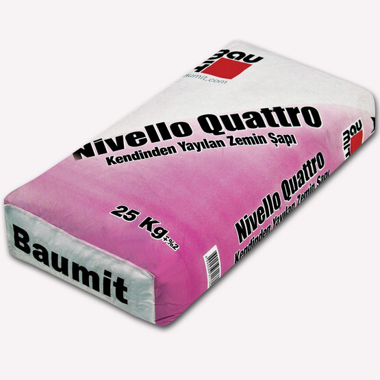 Baumit Nivello Quattro 25kg Kendinden Tesviye Alan Şap