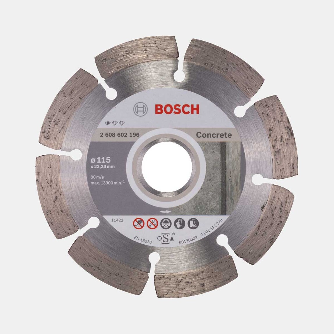    Bosch Elmas Disk  115 mm Standart For Concrete  