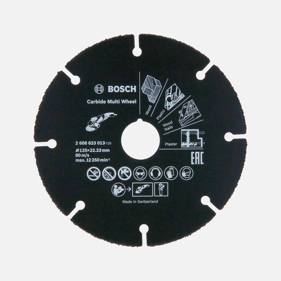    Bosch Carbide Multiwheel 125 mm  