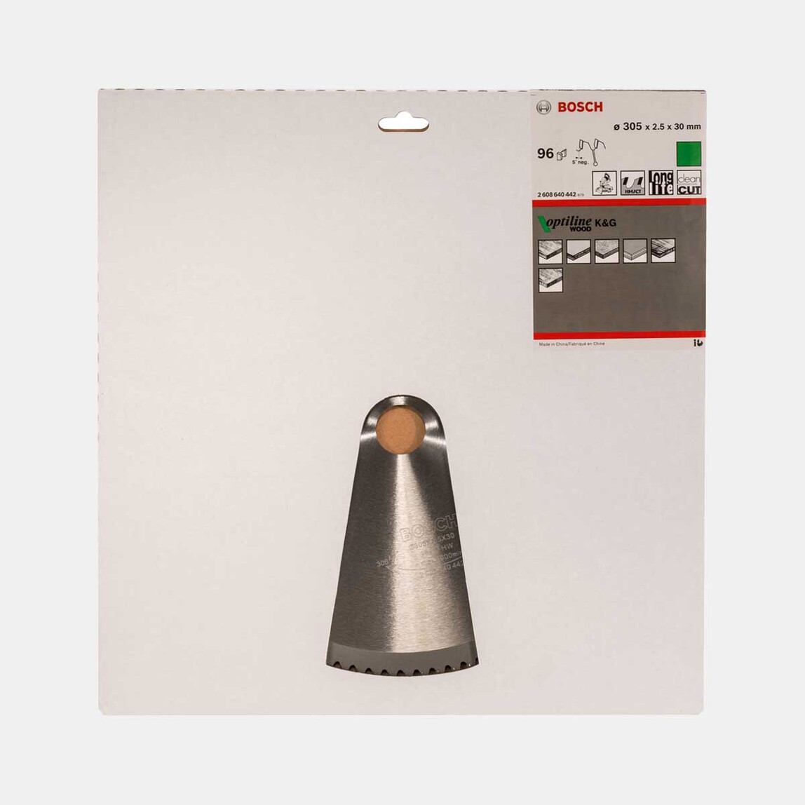    Bosch Optiline Daire Testere Bıçağı  305x30 mm  96 Diş  