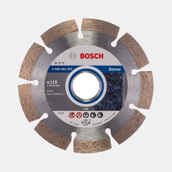 Bosch Elmas Disk  115 mm Standart For Stone 
