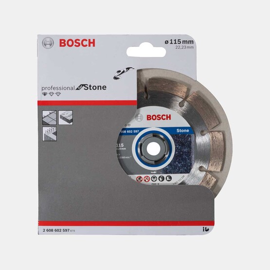 Bosch Elmas Disk  115 mm Standart For Stone 